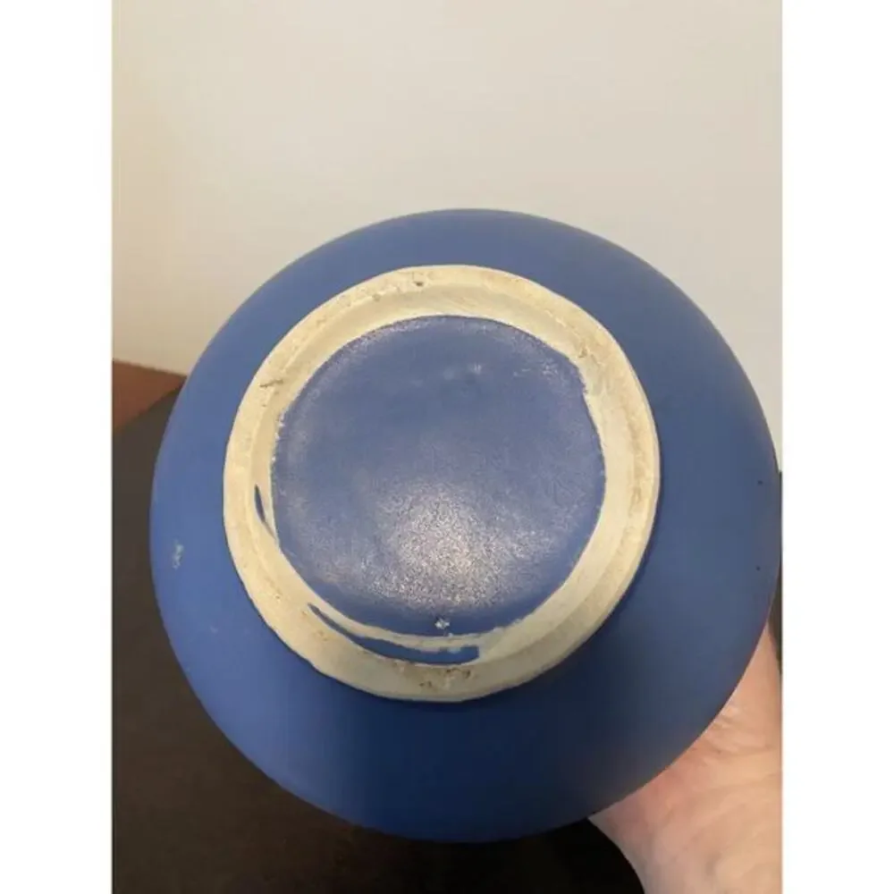 MCM Blue‎ Squat Pitcher 6” Elongated Mouth